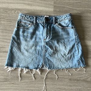 BDG DENIM MINI SKIRT